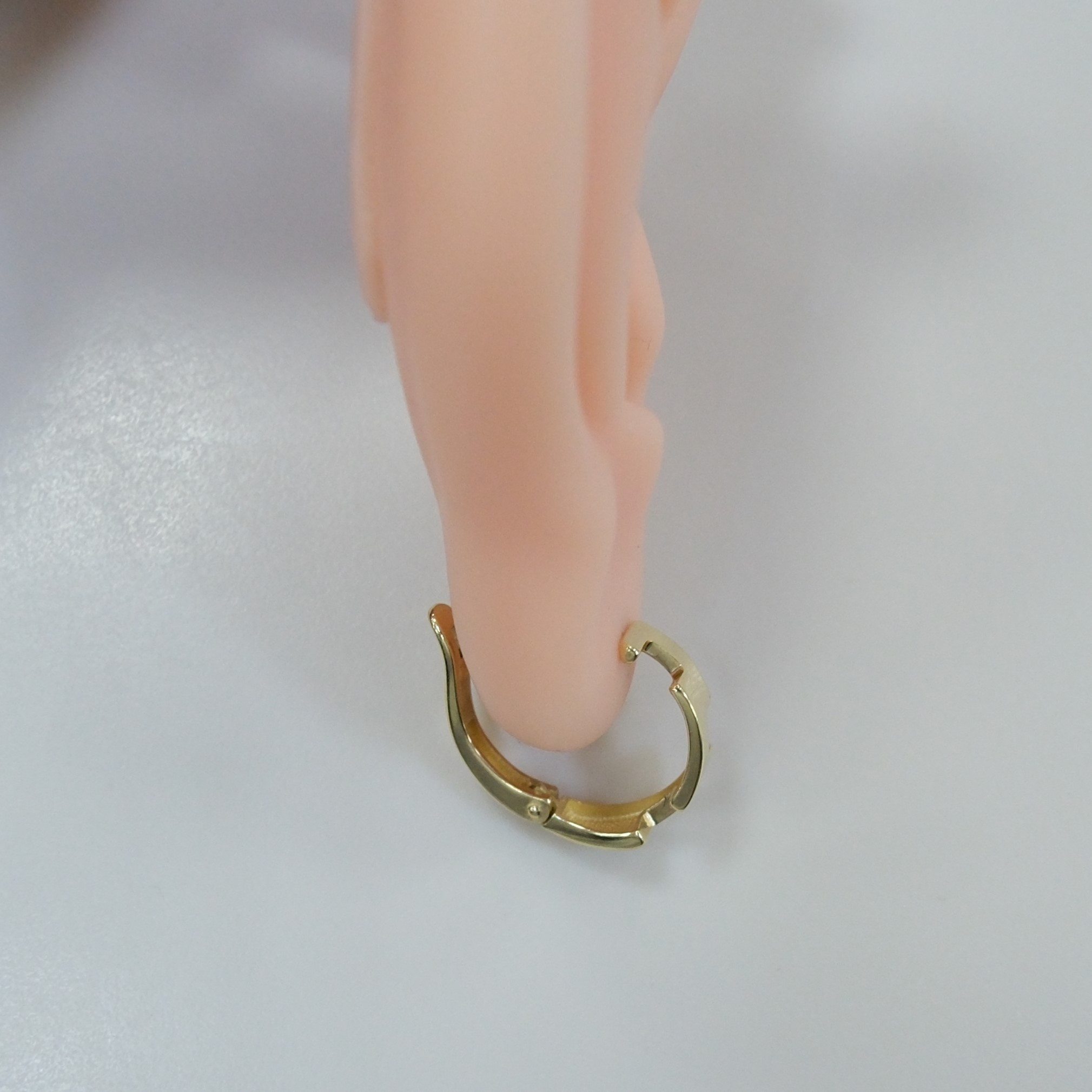 Серьги из желтого золота